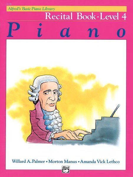 Alfred's Basic Piano Course: Recital Book 4 Default Alfred Music Publishing Music Books for sale canada