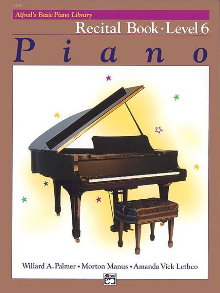 Alfred's Basic Piano Course: Recital Book 6 Default Alfred Music Publishing Music Books for sale canada