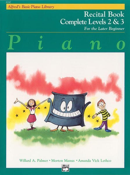 Alfred's Basic Piano Course: Recital Book Complete 2 & 3 Default Alfred Music Publishing Music Books for sale canada