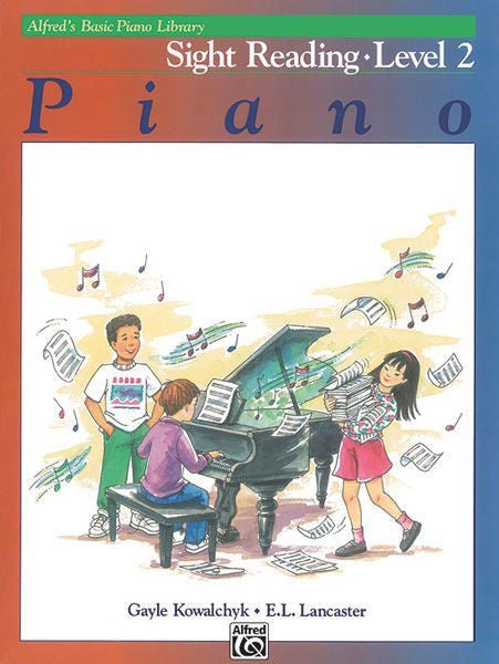 Alfred's Basic Piano Course: Sight Reading Book 2 Default Alfred Music Publishing Music Books for sale canada