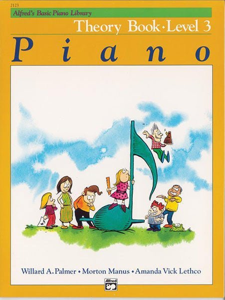 Alfred's Basic Piano Course: Theory Book 3 Alfred Music Publishing Music Books for sale canada