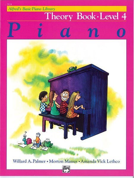 Alfred's Basic Piano Course: Theory Book 4 Default Alfred Music Publishing Music Books for sale canada