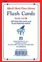 Alfred's Basic Piano Library: Flash Cards, Levels 1A & 1B Alfred Music Publishing Flashcards for sale canada