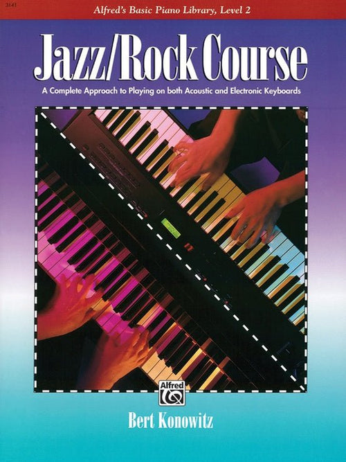 Alfred's Basic Piano Library Jazz/ Rock Course Level 2 Alfred Music Publishing Music Books for sale canada