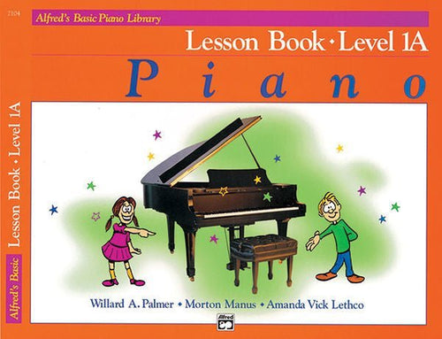 Alfred's Basic Piano Library: Lesson Book 1A Alfred Music Publishing Music Books for sale canada,038081000251