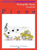 Alfred's Basic Piano Library: Notespeller Book 1A Default Alfred Music Publishing Music Books for sale canada