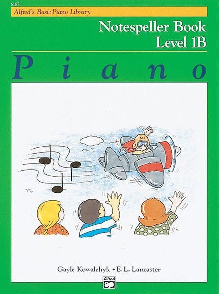 Alfred's Basic Piano Library: Notespeller Book 1B Default Alfred Music Publishing Music Books for sale canada