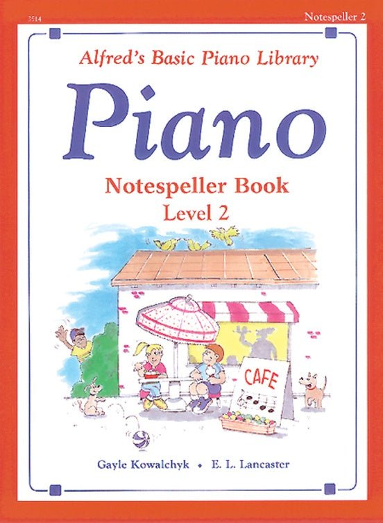 Alfred's Basic Piano Library Notespeller Book 2 Alfred Music Publishing Music Books for sale canada