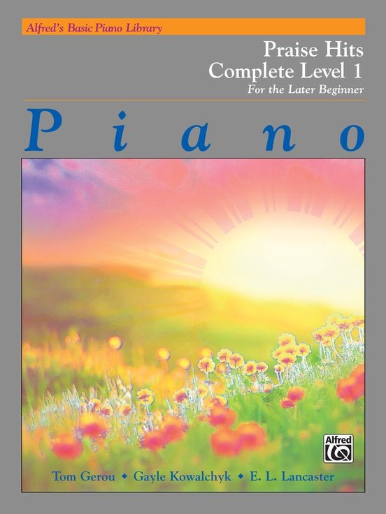 Alfred's Basic Piano Library Praise Hits Complete Level 1 Alfred Music Publishing Music Books for sale canada
