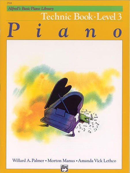 Alfred's Basic Piano Library: Technic Book 3 Default Alfred Music Publishing Music Books for sale canada