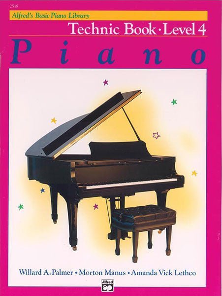Alfred's Basic Piano Library: Technic Book 4 Default Alfred Music Publishing Music Books for sale canada