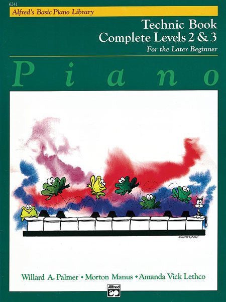 Alfred's Basic Piano Library: Technic Book Complete 2 & 3 Default Alfred Music Publishing Music Books for sale canada