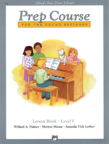 Alfred's Basic Piano Prep Course: Lesson Book F Default Alfred Music Publishing Music Books for sale canada