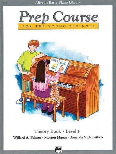 Alfred's Basic Piano Prep Course: Theory Book F Default Alfred Music Publishing Music Books for sale canada