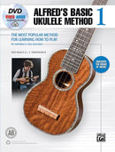 Alfred's Basic Ukulele Method 1- Book, DVD & Online Video/Audio Alfred Music Publishing Music Books for sale canada