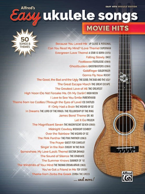 Alfred's Easy Ukulele Songs: Movie Hits Alfred Music Publishing Music Books for sale canada