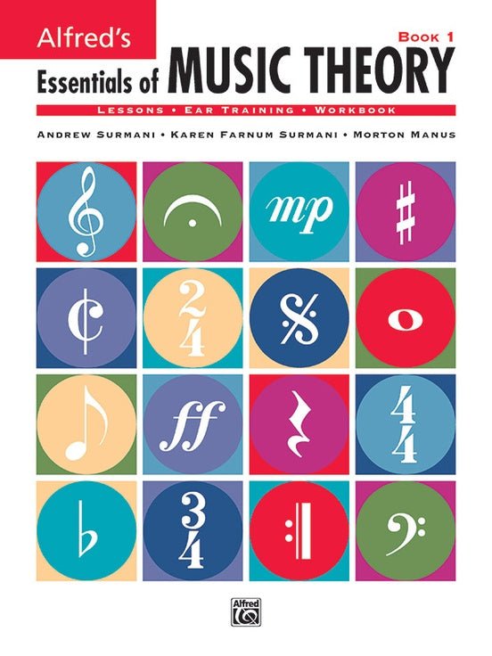 Alfred's Essentials of Music Theory: Book 1 Alfred Music Publishing Music Books for sale canada