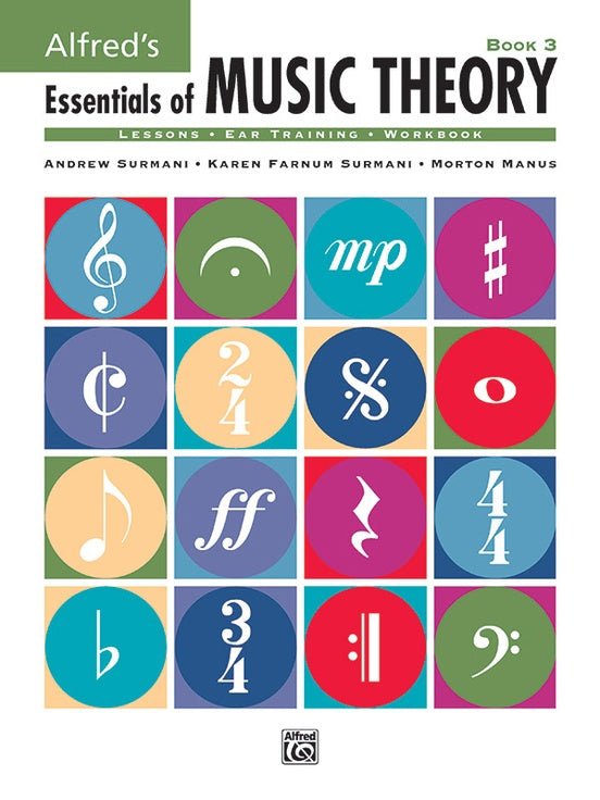 Alfred's Essentials of Music Theory: Book 3 Alfred Music Publishing Music Books for sale canada,038081149189