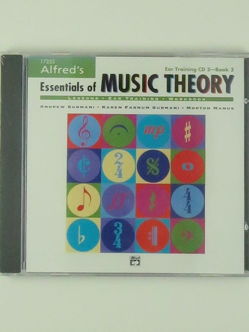 Alfred's Essentials of Music Theory: Ear Training CD 2 (for Book 3) Alfred Music Publishing CD for sale canada