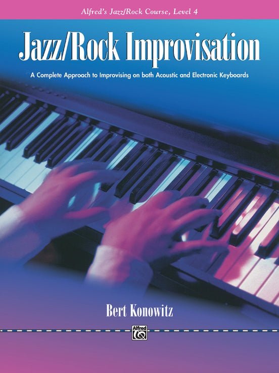 Alfred's Jazz/Rock Improvisation Level 4 Alfred Music Publishing Music Books for sale canada