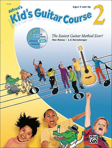 Alfred's Kid's Guitar Course 2, (Book & CD) Default Alfred Music Publishing Music Books for sale canada