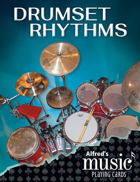 Alfred's Music Playing Cards: Drumset Rhythms Alfred Music Publishing Novelty for sale canada,038081556963