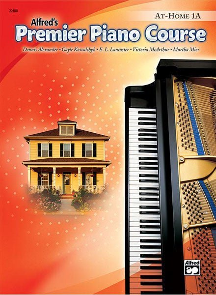 Alfred's Premier Piano Course, At-Home 1A Default Alfred Music Publishing Music Books for sale canada