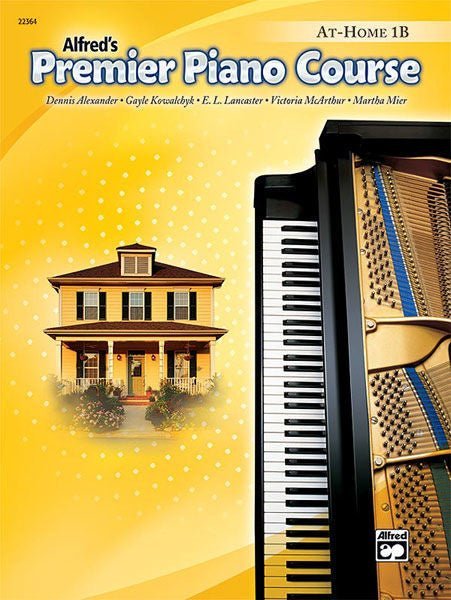 Alfred's Premier Piano Course, At-Home 1B Default Alfred Music Publishing Music Books for sale canada