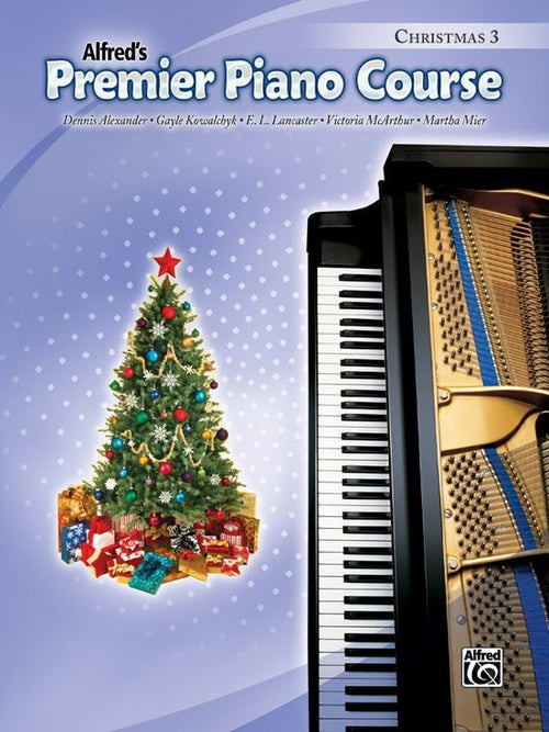 Alfred's Premier Piano Course, Christmas 3 Alfred Music Publishing Music Books for sale canada
