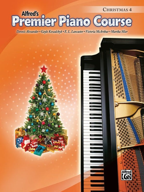 Alfred's Premier Piano Course, Christmas 4 Alfred Music Publishing Music Books for sale canada
