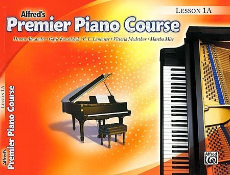 Alfred's Premier Piano Course, Lesson 1A Alfred Music Publishing Music Books for sale canada