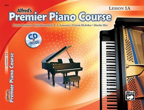 Alfred's Premier Piano Course, Lesson 1A with CD Alfred Music Publishing Music Books for sale canada