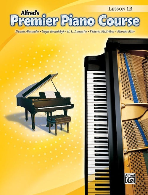 Alfred's Premier Piano Course, Lesson 1B Alfred Music Publishing Music Books for sale canada