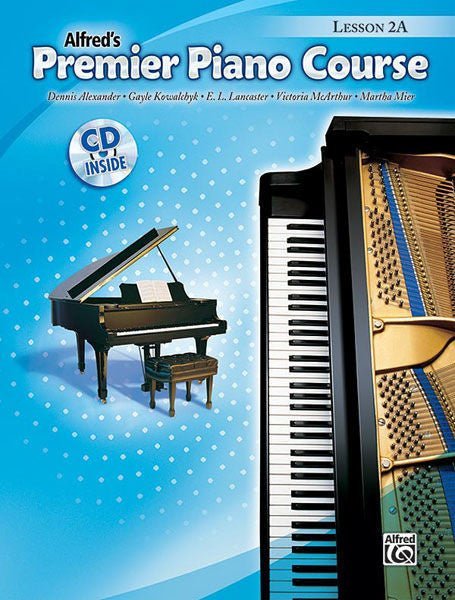Alfred's Premier Piano Course, Lesson 2A, with CD Alfred Music Publishing Music Books for sale canada