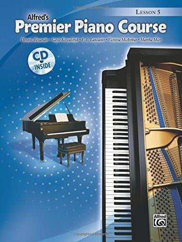 Alfred's Premier Piano Course, Lesson 5 With CD Alfred Music Publishing Music Books for sale canada