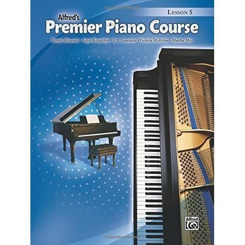 Alfred's Premier Piano Course, Lesson 5 Book only Alfred Music Publishing Music Books for sale canada