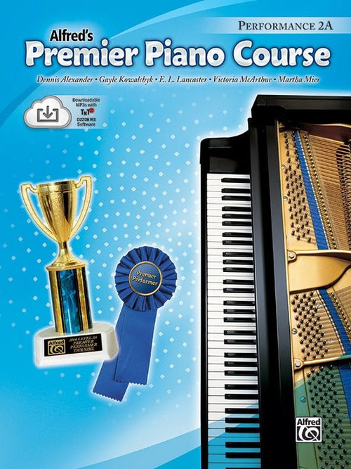 Alfred's Premier Piano Course, Performance 2A Book & Online Audio Alfred Music Publishing Music Books for sale canada