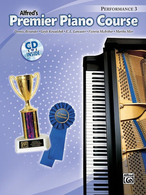 Alfred's Premier Piano Course, Performance 3 with CD Alfred Music Publishing Music Books for sale canada