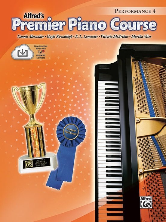 Alfred's Premier Piano Course, Performance 4 with Online Media Alfred Music Publishing Music Books for sale canada