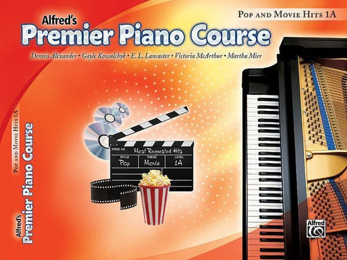 Alfred's Premier Piano Course, Pop and Movie Hits 1A Default Alfred Music Publishing Music Books for sale canada