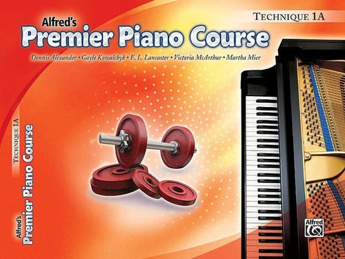 Alfred's Premier Piano Course, Technique 1A Alfred Music Publishing Music Books for sale canada