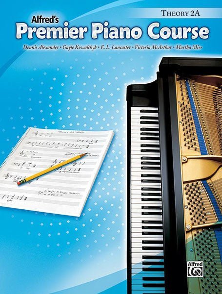 Alfred's Premier Piano Course, Theory 2A Alfred Music Publishing Music Books for sale canada