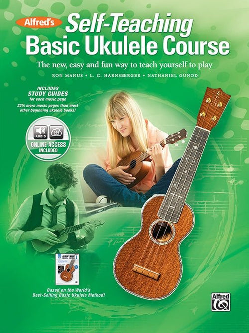 Alfred's Self-Teaching Basic Ukulele Course Alfred Music Publishing Music Books for sale canada