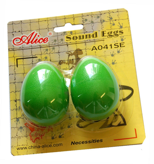 Alice Egg Shaker, PAIR Green Mano Percussion Accessories for sale canada