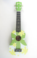 Amahi Green Flower Soprano Ukulele DDUK-6 Amahi Ukulele for sale canada