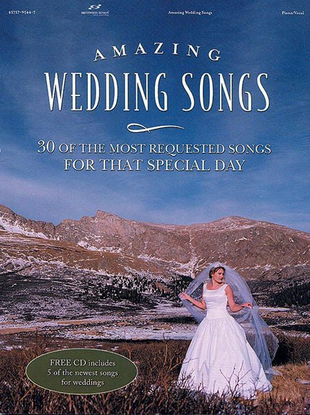 Amazing Wedding Songs, Book & CD Alfred Music Publishing Music Books for sale canada