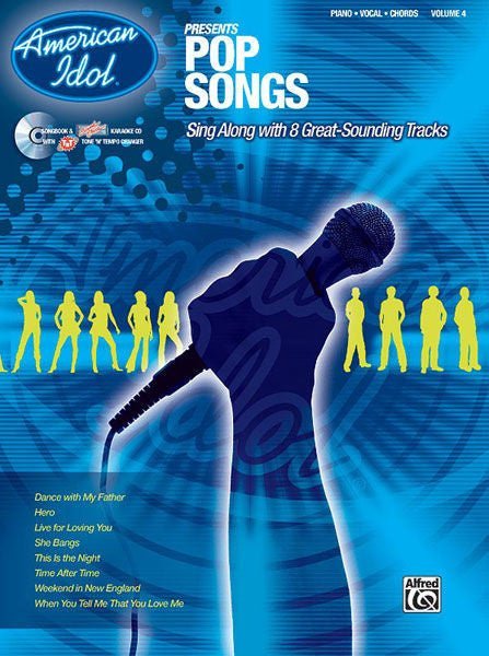 American Idol® Presents: Volume 4, Pop Songs Default Alfred Music Publishing Music Books for sale canada
