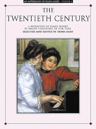 An Anthology of Piano Music Volume 4: The Twentieth Century Default Hal Leonard Corporation Music Books for sale canada