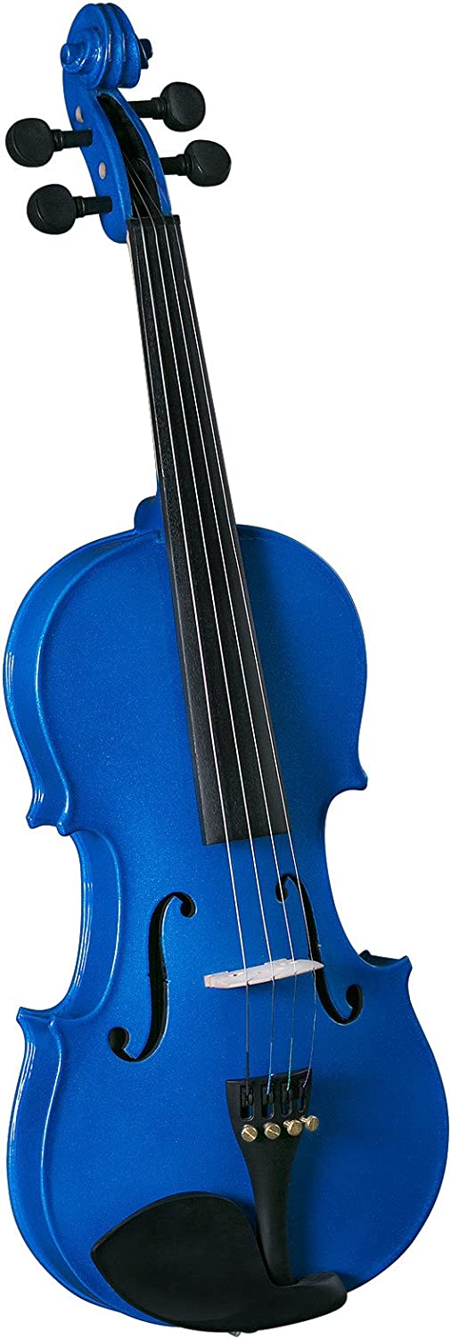 Anton Breton AB-05BU Student Violin Outfit Blue 4/4 Size Anton Breton Violin for sale canada