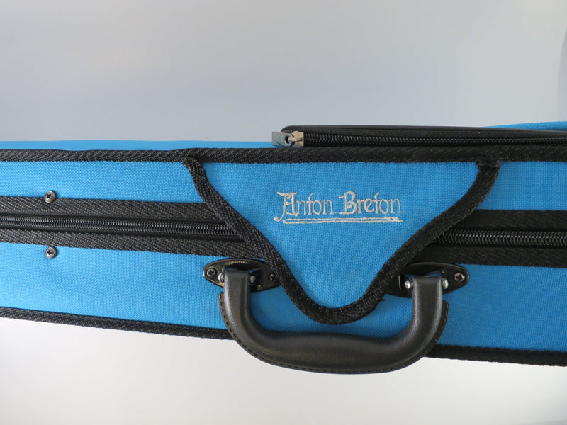 Anton Breton AB-05BU Student Violin Outfit Blue 4/4 Size Anton Breton Violin for sale canada